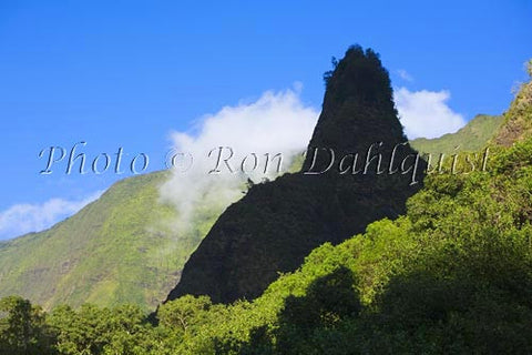 Iao Needle at Iao Valley State Park, Maui, Hawaii Photo Stock Photo - Hawaiipictures.com